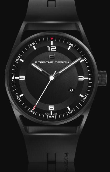 Replica Porsche Design Watch 1919 DATETIMER BLACK & RUBBER 4046901418175
